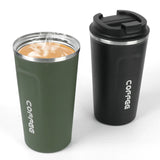 Thermal Coffee Travel Mug 380/510ML – Stainless Steel Leak-Proof Coffee & Tea Cup
