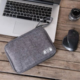 Electronics Organizer Bag Waterproof Travel Pouch for Cables, Chargers & Accessories