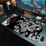 Japanese Dragon Gaming Mousepad Large XXL Desk Mat for Keyboard & Mouse