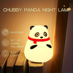 Rainbow LED Silicone Night Light Touch Control USB Rechargeable Kids Gift