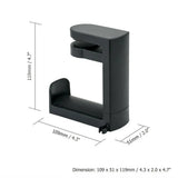 Desk Mount Gaming Headphone Stand360° Rotating Adjustable Hook for Universal Headsets