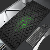 Hexagon Gaming Mouse Pad Large Desk Mat for Keyboard and Mouse, Soft Non-Slip Office & Gamer Mouse Mat