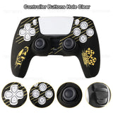 Protective Cover Skin for Playstation 5 Controller Anti-slip Silicone Case for PS5 Slim Gamepad Cover Thumb Grips Accessories