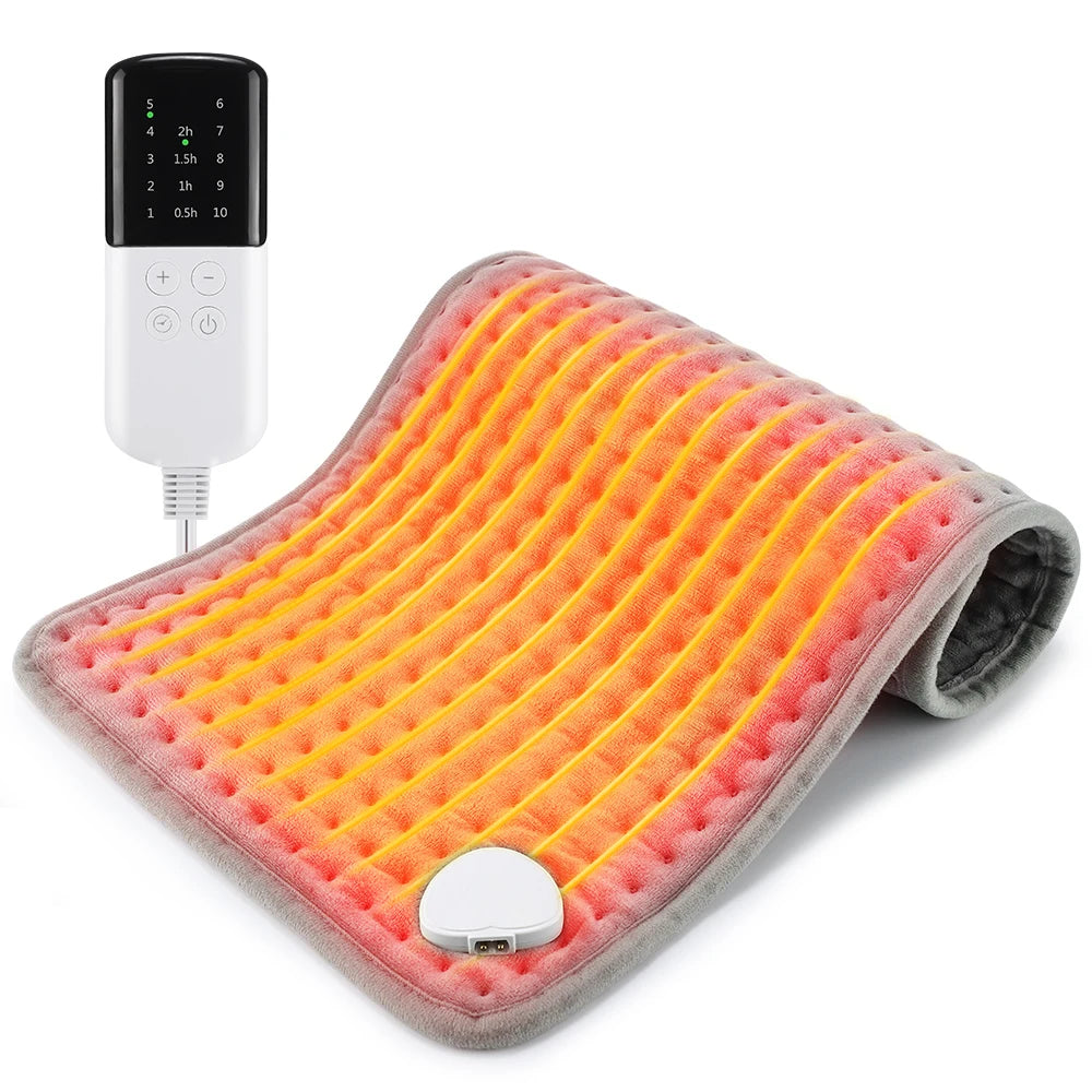Heated Electric Blanket Pad – 58×29 cm Thermal Warmer for Bed, Sofa, and Home