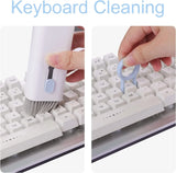 Multi-Functional 7-in-1 PC Cleaning Kit – Keyboard Brush, Earphone Cleaner & Keycap Puller