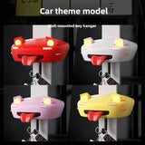 Auto Pop-Up LED Car Key Holder – AE86 Headlight Design, Retro Car Accessory