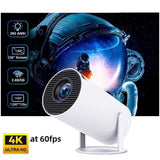 Portable Wireless Projector for Home & Outdoor Use | Android 260ANSI projector All winner 713 1280 * 720P 4K180 BT 5.0